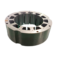 Stratification de noyau d'armature personnalisée en aluminium moulé sous pression Stator et noyau de rotor pour éolienne Bldc Stator Core