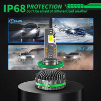 Phare de voiture LED Senrobo K28 300W 50000LM Super Lumineux H4 Ampoules LED pour Auto