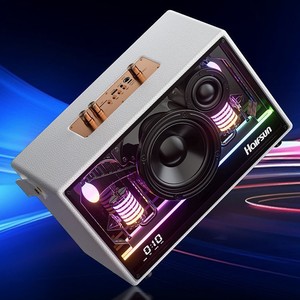 Halfsun <b>Speaker</b> 380W High Power Outdoor Karaoke Stereo With <b>Microphone</b> White - Product Image 2
