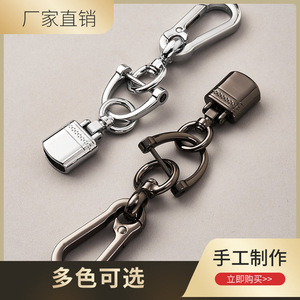 Zinc Alloy Keychain Metal D Type <b>Carabiner</b> Durability For <b>Keyring</b> Use - Product Image 5