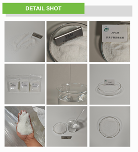 Produit chimique pour le traitement de l'eau PAM, polyacrylamide, floculant PAM, utilisation PAM dans les additifs pour le secteur pétrolier - Product Image 6
