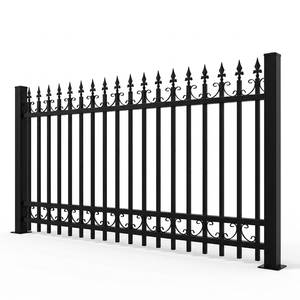 Panel de Cerca Tubular con Recubrimiento en Polvo para Exteriores, Valla de Seguridad para Villas y <span class=keywords><strong>Piscinas</strong></span>, Valla de Acero Galvanizado, Venta al Por Mayor - Product Image 1