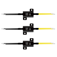 Decodificador de Señales de Giro LED de 25W 6.8/8/10 Ohmios, Accesorios LED para Motocicleta, Resistencias para Lámparas de Señalización