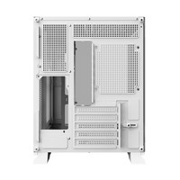 Boîtier PC Gaming 2805M MATX ITX Mid Tower Micro Sea View à Double Compartiment avec Bande Lumineuse – Vente Flash