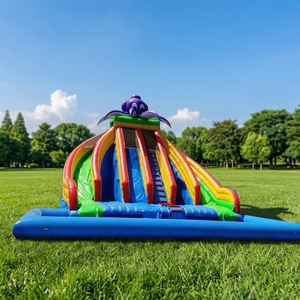 Toboganes Inflables Personalizados WINSUN, Venta de Fábrica, Toboganes Secos con Forma de Pulpo, Toboganes de Jungla <span class=keywords><strong>para</strong></span> <span class=keywords><strong>Piscina</strong></span>, Toboganes Acuáticos con Temática Animal <span class=keywords><strong>para</strong></span> Alquiler - Product Image 1