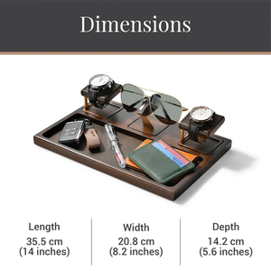 Regali <span class=keywords><strong>di</strong></span> <span class=keywords><strong>San</strong></span> <span class=keywords><strong>Valentino</strong></span> <span class=keywords><strong>per</strong></span> <span class=keywords><strong>Lui</strong></span> Organizzatore da Comodino Stazione <span class=keywords><strong>di</strong></span> Ricarica Vassoio Portaoggetti <span class=keywords><strong>per</strong></span> Orologio Telefono Occhiali - Product Image 2