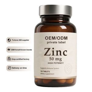 Suplementos de Salud 2024, Suplemento de <span class=keywords><strong>Zinc</strong></span> de Alta Calidad OEM, Tabletas de <span class=keywords><strong>Zinc</strong></span> de Marca Privada Más Vendidas para la Salud - Product Image 6