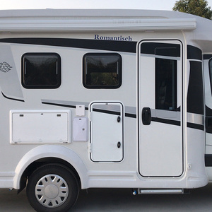 Vente directe d'usine de porte d'entrée de style européen en alliage d'aluminium 620x1950mm, vente en ligne - Product Image 5