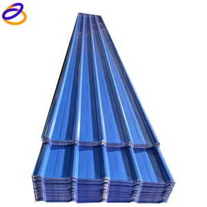 Lámina de Techo Corrugada Prepintada PPGI PPGL, Lámina de Techo Metálica Corrugada Galvanizada con Recubrimiento de Color, Lámina de Techo Ppgi - Product Image 1