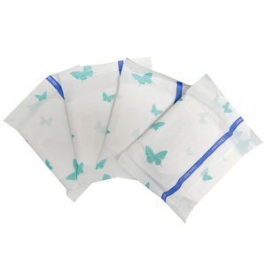 Dispensador de servilletas sanitarias de algodón orgánico personalizado Shenghongda, almohadillas de período de núcleo azul transpirable para almohadillas menstruales de mujer - Product Image 2