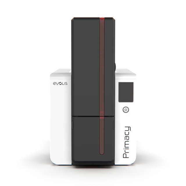 Erasable Evolis Primacy 2 PVC ID Card Printer Single/Dual Sided with UV Security Printing New Condition