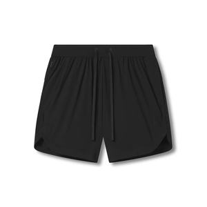 Shorts en tricot décontractés pour hommes, ultra-légers, pliables, à faible encombre, avec coutures ultra-fines, écologiques, séchage rapide, pour le voyage, format capsule - Product Image 2