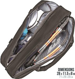 Custom Tennis Racket Bag for <b>Women</b> and Men Holds Tennis Racquetball Racket Pickleball Paddles and Other Equipment Gear - Product Image 5
