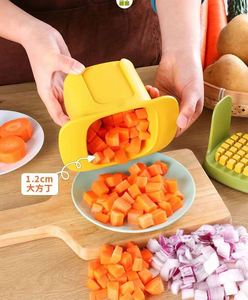 Hot Sale <b>Vegetable</b> Potato Slicer <b>Cutter</b> Chopper Chips Making Tool Potato Cutting Fries Tool - Product Image 2