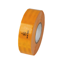 Bandes réfléchissantes imprimables en PVC haute visibilité 5 cm x 45,7 m, détachables, imperméables, adhésif puissant, ruban réfléchissant pour véhicules