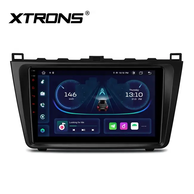 XTRONS 9 pouces IPS écran tactile autoradio android voiture navigation gps pour mazda 6 2008-2012 avec DSP