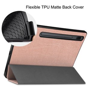 Funda de TPU suave + PU para tableta, para Samsung Galaxy Tab S8 Plus <span class=keywords><strong>sm</strong></span>-x800 <span class=keywords><strong>SM</strong></span>-<span class=keywords><strong>X806</strong></span>, 12,4 pulgadas - Product Image 5