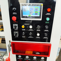 Machine à découper le papier automatique, découpe d'étiquettes, commande PLC, rouleau de papier pour traitement continu des matériaux en rouleaux, certifiée CE