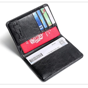 Cartera de Viaje de Moda para Hombre, con Forro de Poliéster, Personalizada con Bloqueo RFID, con Compartimento para Pasaportes Familiares - Product Image 2