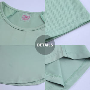 Mulheres Primavera Esportes Ativos Impresso T-<span class=keywords><strong>Shirts</strong></span> para As Mulheres Ginásio Shorts Manga Top Colheita T Shirt Mulheres <span class=keywords><strong>Open</strong></span> <span class=keywords><strong>Back</strong></span> Yoga Top T-Shirt F237 - Product Image 5