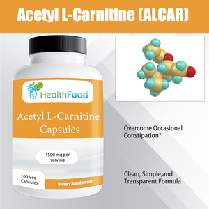 Premium Quality Acetyl Carnitine Capsules Contains 1500 mg per Serving Acetyl Carnitine Support Intestinal Absorption 100 Count - Product Image 3