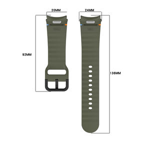 <span class=keywords><strong>Bracelet</strong></span> en silicone à bouton rapide pour Samsung <span class=keywords><strong>Galaxy</strong></span> <span class=keywords><strong>Watch</strong></span> 7 6 5 <span class=keywords><strong>4</strong></span> 44mm <span class=keywords><strong>40mm</strong></span> 5Pro 45mm Band <span class=keywords><strong>Galaxy</strong></span> <span class=keywords><strong>Watch</strong></span> 6 4Classic 43mm 47mm <span class=keywords><strong>Bracelet</strong></span> - Product Image 3