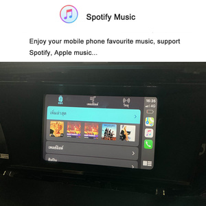 อินเทอร์เฟซ Android Mirror <span class=keywords><strong>IOS</strong></span> Apple Carplay สำหรับ Lexus IS250 IS200 IS350 LX570 ES350 ES250 ES200 ปี 2014-2019 พร้อมอะแดปเตอร์กล้องมองหลัง - Product Image 5