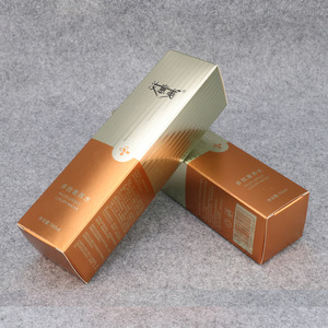 Caja de Empaque Cosmético Personalizada Hetang, Cartón de 350 g/m², Caja de Almacenamiento para Suero para el Cuidado de la Piel y Lápiz Labial de 100 ml - Product Image 1