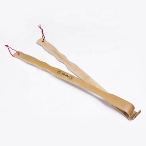Rascador de <span class=keywords><strong>Espalda</strong></span> de Bambú, Masajeador Corporal Tradicional con Mango Largo en Forma de Dedos para Rascarse las Picaduras, Regalos de Relajación para la Familia - Product Image 2