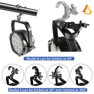 AICPOSE 200KG Pince de fixation pliable pour éclairage de scène à haute capacité de charge, pour tubes de 48-62MM de diamètre - Product Image 2