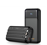 Factory Custom 20000mAh Power Bank Portable Battery Charger High Capacity Power Banks & Power Station with Cables