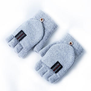 Guanti riscaldanti intelligenti guanti riscaldati USB da uomo e da donna a metà riscaldati senza dita a maglia mani guanti di Design lavabili - Product Image 5