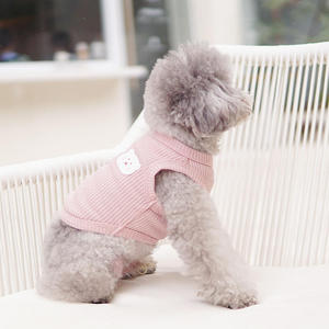 Roupa de cachorro de pelúcia multicolorida, vestes de cachorro de verão, 2022 - Product Image 5