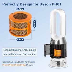 Remplacement <span class=keywords><strong>de</strong></span> filtre d'évaporateur en Fiber <span class=keywords><strong>de</strong></span> charbon actif adapté <span class=keywords><strong>pour</strong></span> Dysons PH01 PH02 PH03 PH04 <span class=keywords><strong>purificateur</strong></span> d'air pièces <span class=keywords><strong>de</strong></span> <span class=keywords><strong>rechange</strong></span> accessoires - Product Image 5