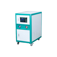Machine de refroidissement d'eau Mori 40HP avec pompe à aubes, réservoir, évaporateur à serpentin, compresseur, moteur 380V, température de fonctionnement 3-30°C