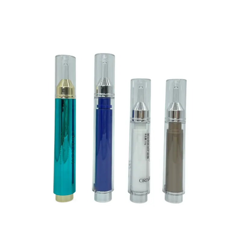 化粧品シリンジ形状10ml15mlエアレスボトル