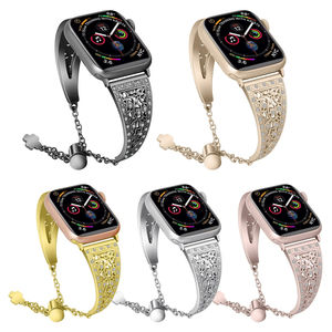 Nueva Correa de <span class=keywords><strong>40</strong></span> <span class=keywords><strong>mm</strong></span> 46 <span class=keywords><strong>mm</strong></span> con Diamantes Dorados para Reloj <span class=keywords><strong>Apple</strong></span> 11, Correa Oficial para Smart Bracelet Pro 2 - Product Image 1
