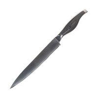Couteau à trancher professionnel de 8 pouces, écologique, pour la cuisine, avec manche en bois Pakka, acier Damas VG10 à 67 couches