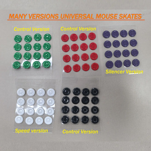 แผ่นรองเมาส์ PTFE ขนาด 0.8 มม. แบบ Universal สำหรับเล่นเกม ให้ความลื่นไหลเป็นพิเศษบนผ้าและกระจก เพิ่มความเร็วและการควบคุม - Product Image 4
