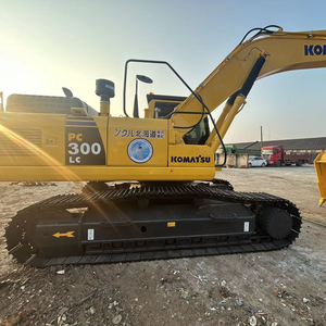 Excavadora hidráulica sobre orugas Komatsu PC300LC usada en buen uso Excavadora multifuncional de segunda mano de 30 toneladas - Product Image 1