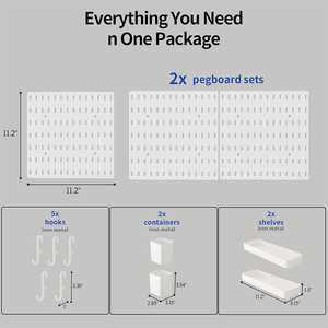 Moderner umwelt freundlicher minimalisti scher klarer Acryl-Tablett-Organizer-Nachttisch-Badezimmer-Bürowandspeicher-Catchall-Ausstellungs stand - Product Image 6