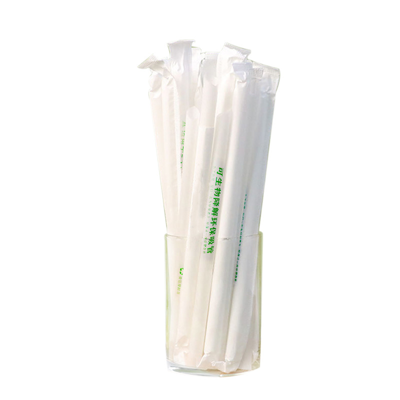 Custom Eco-Friendly Paper Drinking Straws 11.5x280mm Length High Temperature Resistant for