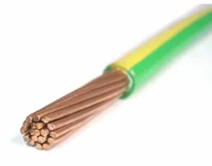 Cable de alimentación de aislamiento de Pvc, 0,6/1KV Cu, TW/THW, cables eléctricos para estándar canadiense