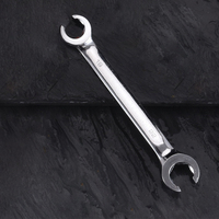 Clé à cliquet double embout anti-étincelle en alliage de qualité industrielle OEM, grande taille, chromée, 80 lb-pi, vente en gros