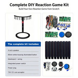 Machine de <span class=keywords><strong>jeu</strong></span> d'arcade à réaction rapide à jetons Kit de bricolage électronique Catch Stick Eye Fast Chips Quick Hands Challenge pour 6 + Years - Product Image 3