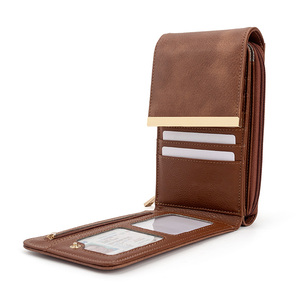 Factory Design Fashion <strong>PU</strong> Multi-function Mobile <strong>Phone</strong> <strong>Bag</strong> With Lots Card Slots <strong>Bag</strong> Can Be <strong>Customized</strong> - Product Image 3