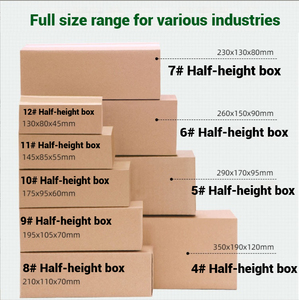 Картонные коробки с логотипом на заказ, размеры от 1 до <span class=keywords><strong>12</strong></span>, 5-слойные, особо прочные, оптовая упаковка для логистики и бизнеса - Product Image 2