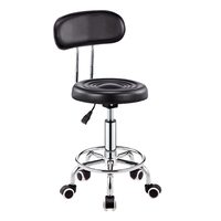 Tabouret de bar haut avec dossier coquille, tabourets d'îlot de cuisine, chaises de bar modernes, tabouret de bar pivotant réglable pour la cuisine
