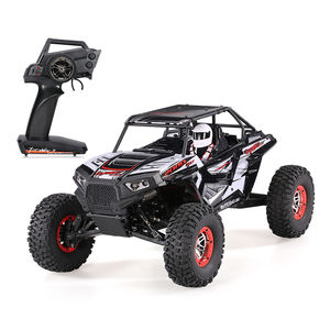 Coche teledirigido modelo <span class=keywords><strong>Wltoys</strong></span> <span class=keywords><strong>10428</strong></span>, vehículo eléctrico de juguete teledirigido con diseño de monstruo cepillado 4WD, 1/10 - Product Image 1