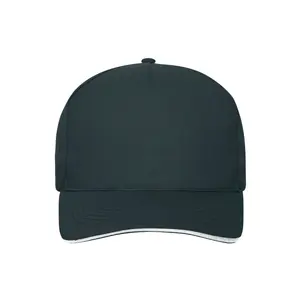 Gorra de 5 Paneles Tipo Sandwich de Algodón Orgánico, Merchandising Sostenible - Product Image 6